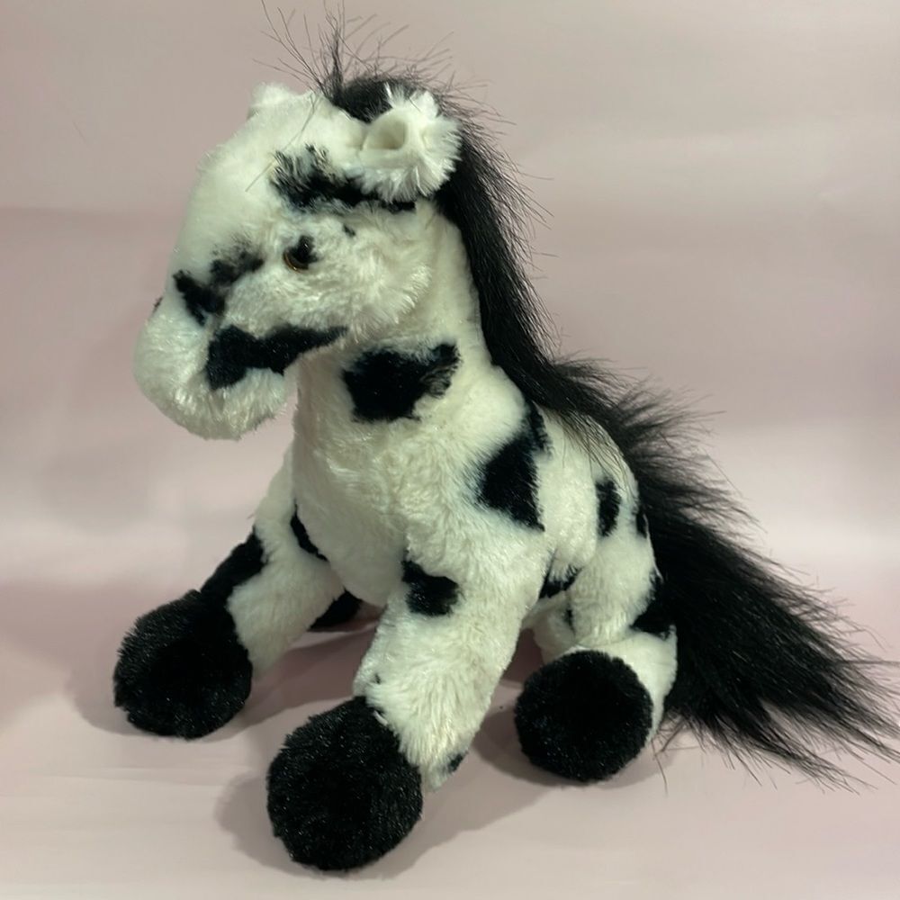 Bass Pro Shops Floppy Pinto Horse Plush Stuffed Animal Excellent Used Condition